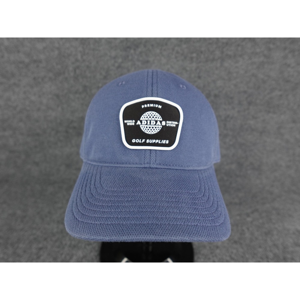 Adidas Sample Premium Golf Supplies Baseball Cap Blue One Size Fits Most